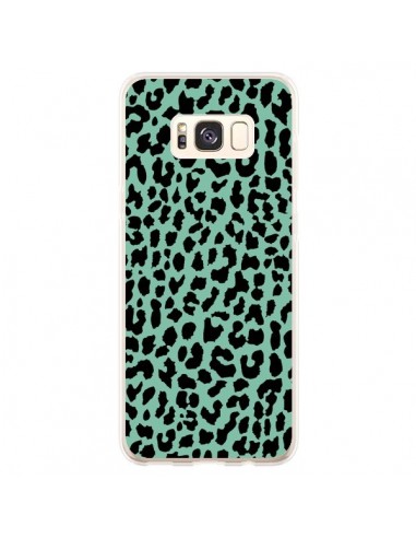 Coque Samsung S8 Plus Leopard Mint Vert Neon - Mary Nesrala