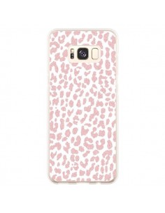 Coque Samsung S8 Plus Leopard Rose Corail - Mary Nesrala