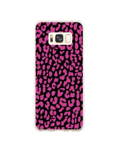 Coque Samsung S8 Plus Leopard Rose Pink - Mary Nesrala