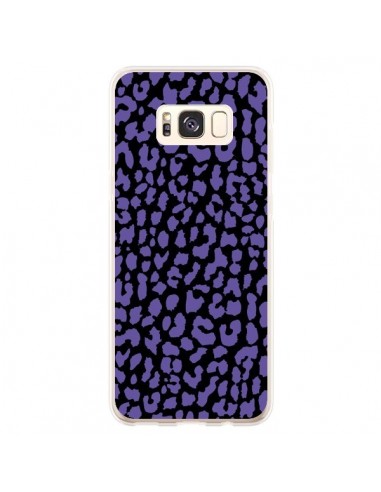 Coque Samsung S8 Plus Leopard Violet - Mary Nesrala