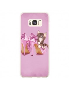 Coque Samsung S8 Plus Chaton Chat Kitten Chaussure Shoes...
