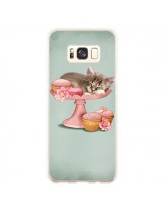 Coque Samsung S8 Plus Chaton Chat Kitten Cookies Cupcake...