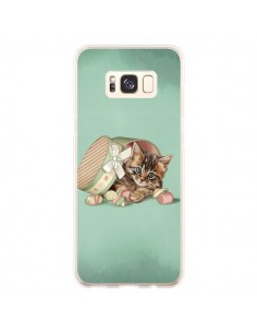 Coque Samsung S8 Plus Chaton Chat Kitten Boite Bonbon...