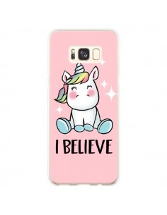 Coque Samsung S8 Plus Licorne I Believe - Maryline Cazenave
