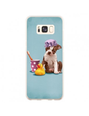 Coque Samsung S8 Plus Chien Dog Canard Fille - Maryline Cazenave
