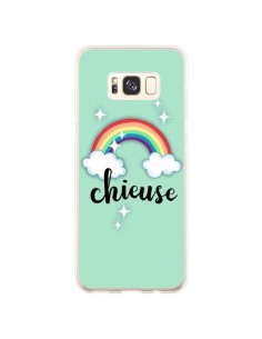 Coque Samsung S8 Plus Chieuse Arc en Ciel - Maryline...