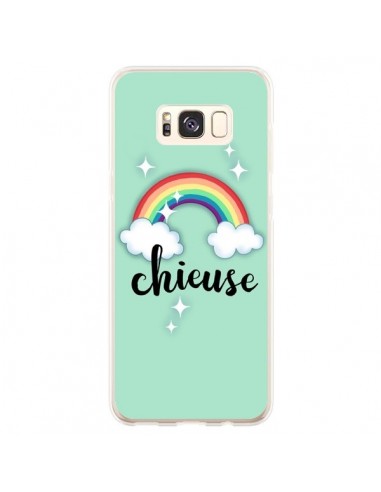 Coque Samsung S8 Plus Chieuse Arc en Ciel - Maryline Cazenave