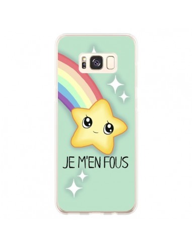 Coque Samsung S8 Plus Etoile Je m'en fous - Maryline Cazenave