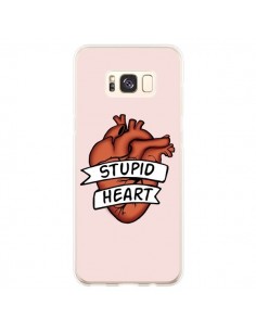 Coque Samsung S8 Plus Stupid Heart Coeur - Maryline Cazenave