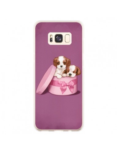 Coque Samsung S8 Plus Chien Dog Boite Noeud - Maryline Cazenave