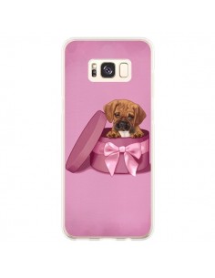 Coque Samsung S8 Plus Chien Dog Boite Noeud Triste -...