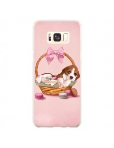 Coque Samsung S8 Plus Chien Dog Panier Noeud Papillon...