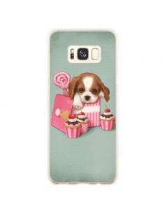 Coque Samsung S8 Plus Chien Dog Cupcake Gateau Boite -...