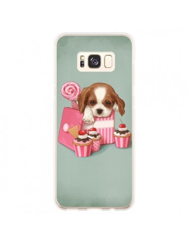 Coque Samsung S8 Plus Chien Dog Cupcake Gateau Boite - Maryline Cazenave