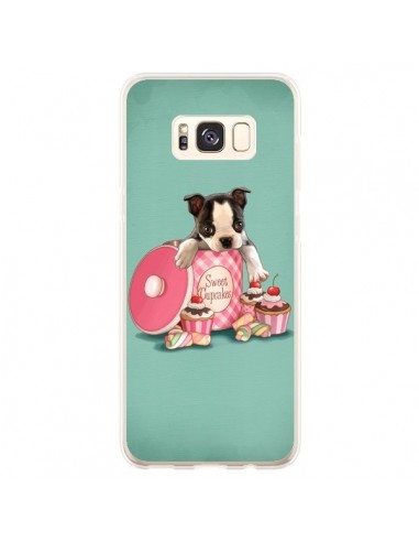 Coque Samsung S8 Plus Chien Dog Cupcakes Gateau Boite - Maryline Cazenave