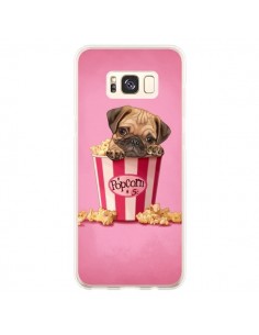Coque Samsung S8 Plus Chien Dog Popcorn Film - Maryline...