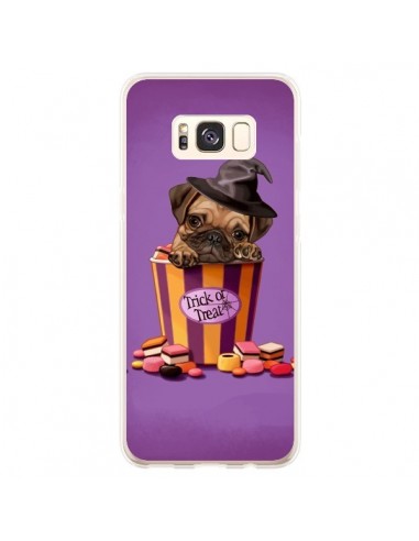 Coque Samsung S8 Plus Chien Dog Halloween Sorciere Bonbon - Maryline Cazenave