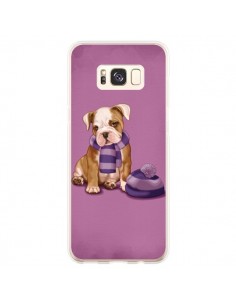Coque Samsung S8 Plus Chien Dog Echarpe Bonnet Froid...