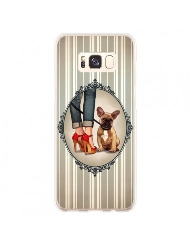 Coque Samsung S8 Plus Lady Jambes Chien Dog - Maryline Cazenave