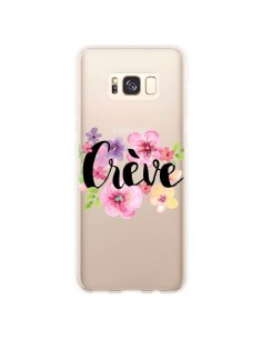 Coque Samsung S8 Plus Crève Fleurs Transparente -...