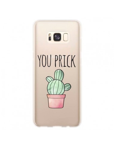 Coque Samsung S8 Plus You Prick Cactus Transparente - Maryline Cazenave