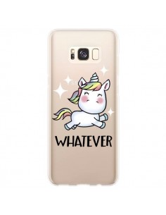 Coque Samsung S8 Plus Licorne Whatever Transparente -...