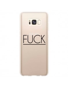 Coque Samsung S8 Plus Fuck Transparente - Maryline Cazenave