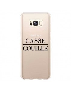 Coque Samsung S8 Plus Casse Couille Transparente -...