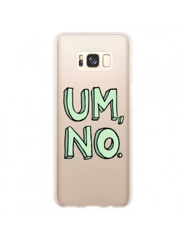 Coque Samsung S8 Plus Um, No Transparente - Maryline Cazenave