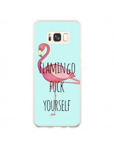 Coque Samsung S8 Plus Flamingo Fuck Yourself - Maryline...