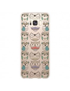 Coque Samsung S8 Plus Chouettes Owl Hibou Transparente -...