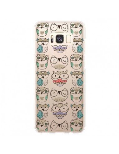 Coque Samsung S8 Plus Chouettes Owl Hibou Transparente - Maria Jose Da Luz