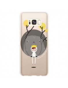 Coque Samsung S8 Plus Monstre Princesse Transparente -...