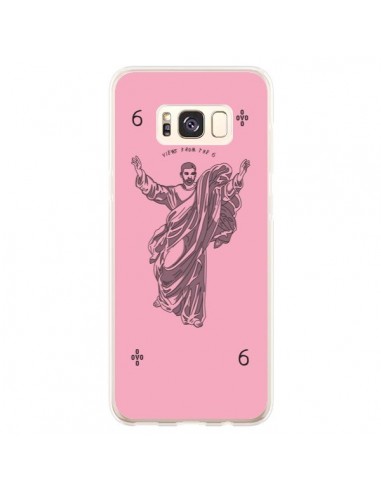 Coque Samsung S8 Plus God Pink Drake Chanteur Jeu Cartes - Mikadololo