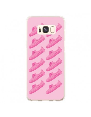 Coque Samsung S8 Plus Pink Rose Vans Chaussures - Mikadololo