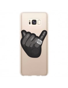 Coque Samsung S8 Plus OVO Ring bague Transparente -...