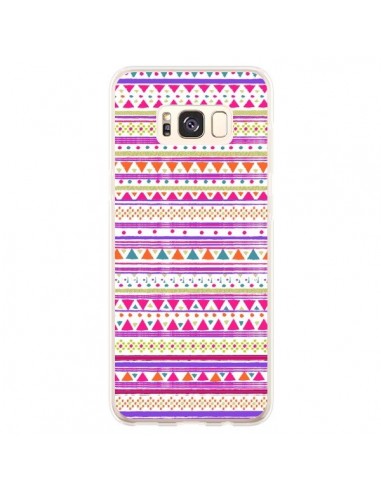 Coque Samsung S8 Plus Bandana Rose Azteque - Monica Martinez