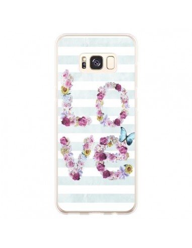 Coque Samsung S8 Plus Love Fleurs Flower - Monica Martinez