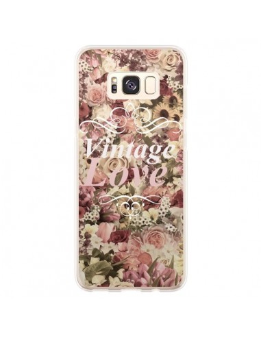 Coque Samsung S8 Plus Vintage Love Flower - Monica Martinez