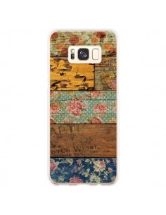 Coque Samsung S8 Plus Barocco Style Bois - Maximilian San