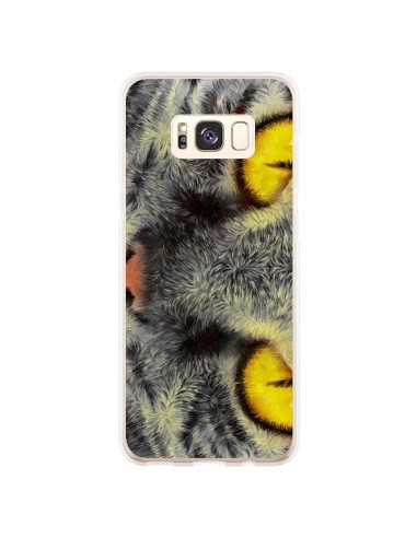 Coque Samsung S8 Plus Chat Gato Loco - Maximilian San