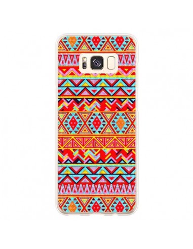 Coque Samsung S8 Plus India Style Pattern Bois Azteque - Maximilian San