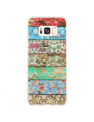 Coque Samsung S8 Plus Rococo Style Bois Fleur - Maximilian San