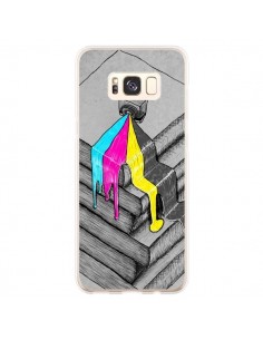 Coque Samsung S8 Plus Appareil Photo Bleeding Words -...