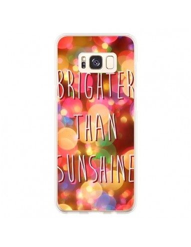 Coque Samsung S8 Plus Brighter Than Sunshine Paillettes - Maximilian San