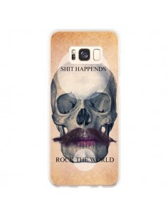Coque Samsung S8 Plus Rock Skull Tête de Mort -...