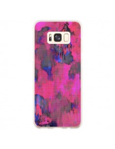 Coque Samsung S8 Plus Fleurs Rose Lysergic Pink -...