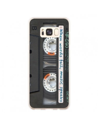 Coque Samsung S8 Plus Cassette Words K7 - Maximilian San