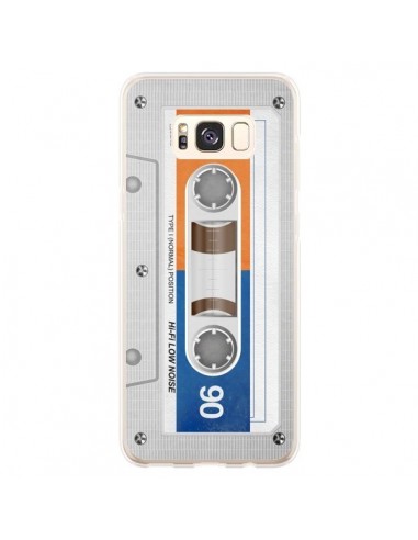 Coque Samsung S8 Plus White Cassette K7 - Maximilian San