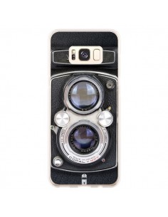 Coque Samsung S8 Plus Vintage Camera Yashica 44 Appareil...